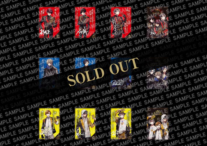 パフォーマーサイン入り 1st lounge特別招待状