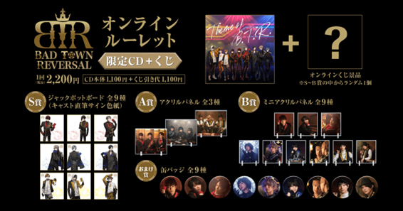 オンラインルーレット(限定CD＋くじ) 概要